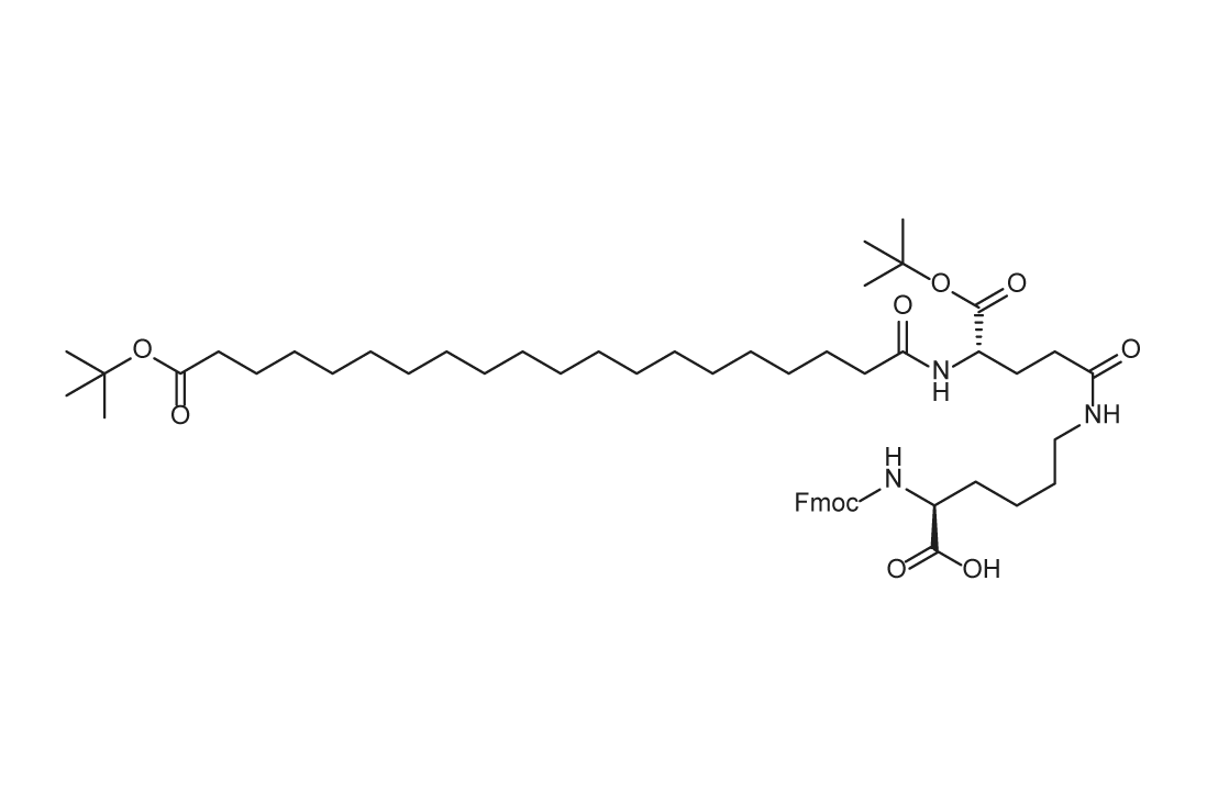 Fmoc-L-Lys[C20-OtBu-γ-Glu(OtBu)-AEEA]-OH