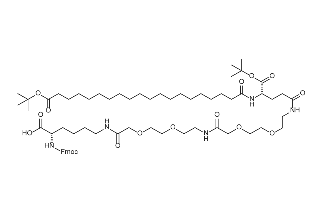 Fmoc-L-Lys[C20-OtBu-γ-Glu(OtBu)-AEEA-AEEA]-OH