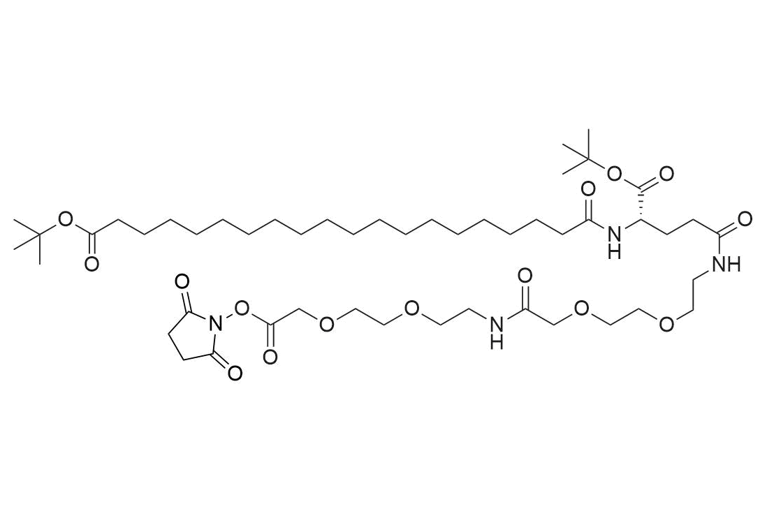 tBuO-C20-γ-Glu(AEEA-AEEA-OSu)-OtBu