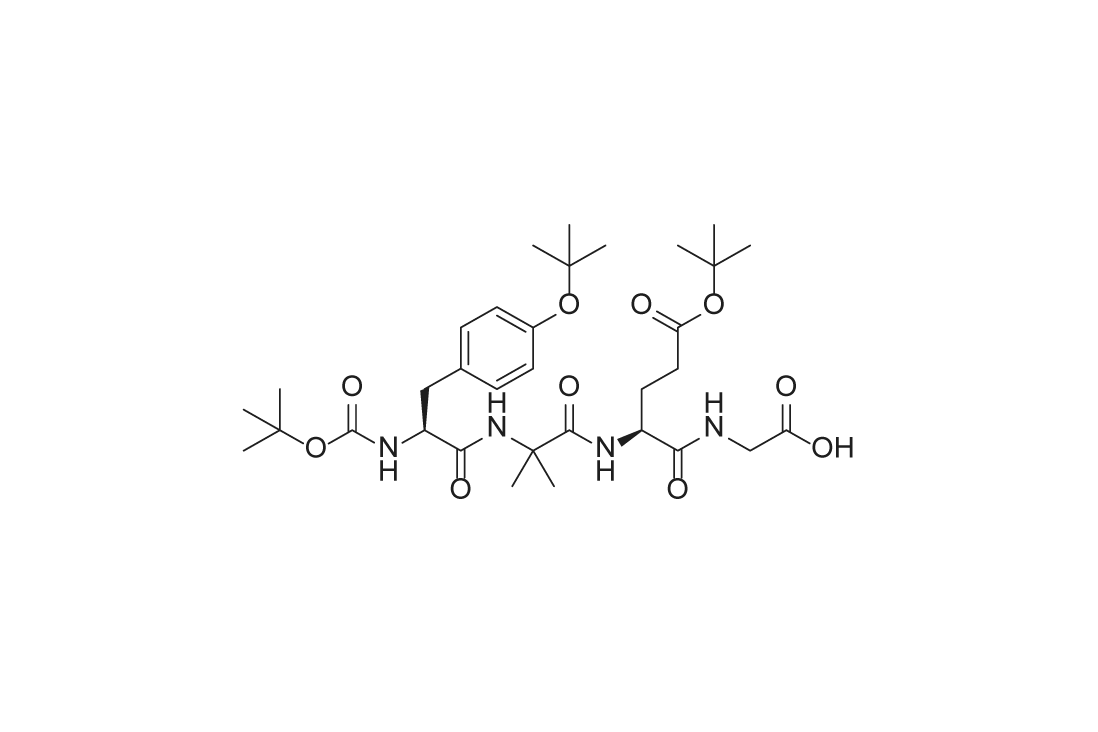 Boc-Tyr(tBu)-Aib-Glu(OtBu)-Gly-OH